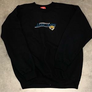 Vintage Jacksonville Jaguars Embroidered Crewneck